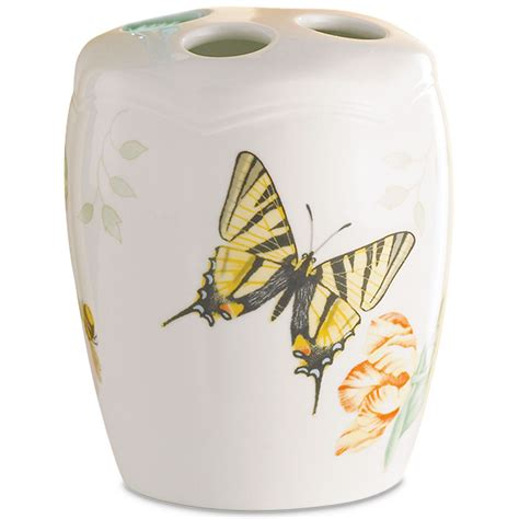 lenox butterfly cup|lenox butterfly meadow bath collection.